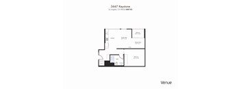 K2 Floor Plan at Venue, Los Angeles, CA