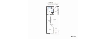 Floor Plan A at Venue, Los Angeles, CA