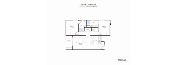 C2 Floor Plan at Venue, Los Angeles, CA