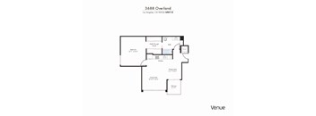 I2 Floor Plan at Venue, California
