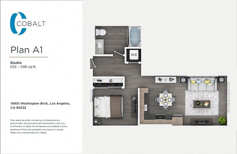 A1 floor plan