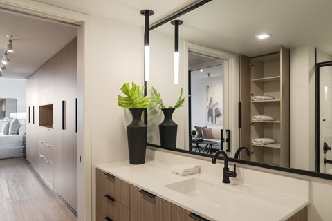 Bathroom in A-layout