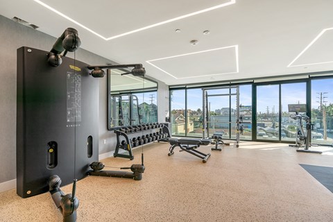1500 sf fitness center