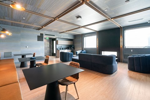 Rooftop co-working space