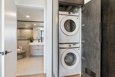 All residences have washers/dryers