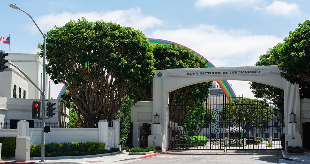Sony Studios and their historic rainbow