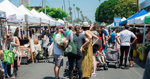 Culver City Farmers Market every Tuesday and Mar Vista Farmers Market every Sunday