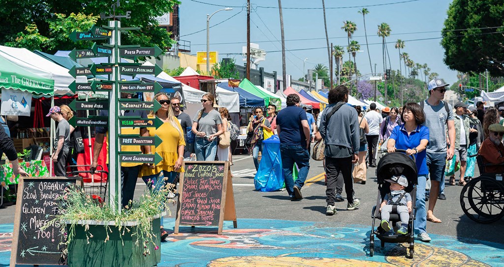 Culver City Farmers Market every Tuesday and Mar Vista Farmers Market every Sunday