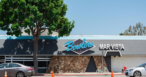 Local bowling alley Bowlero located in Mar Vista