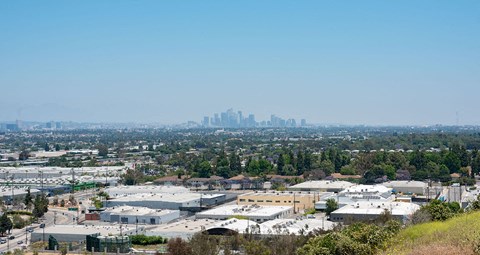 View of DTLA from Baldwin Hills Overlook