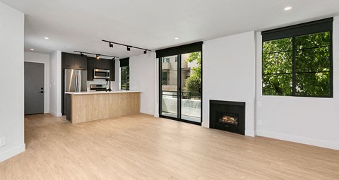 Gas fireplaces in every residence