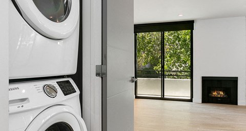 In-unit washers and dryers