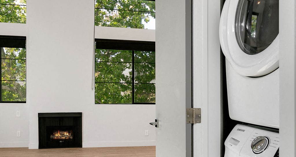 washer and dryer in every residence