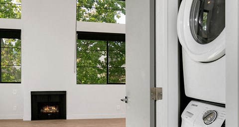 washer and dryer in every residence