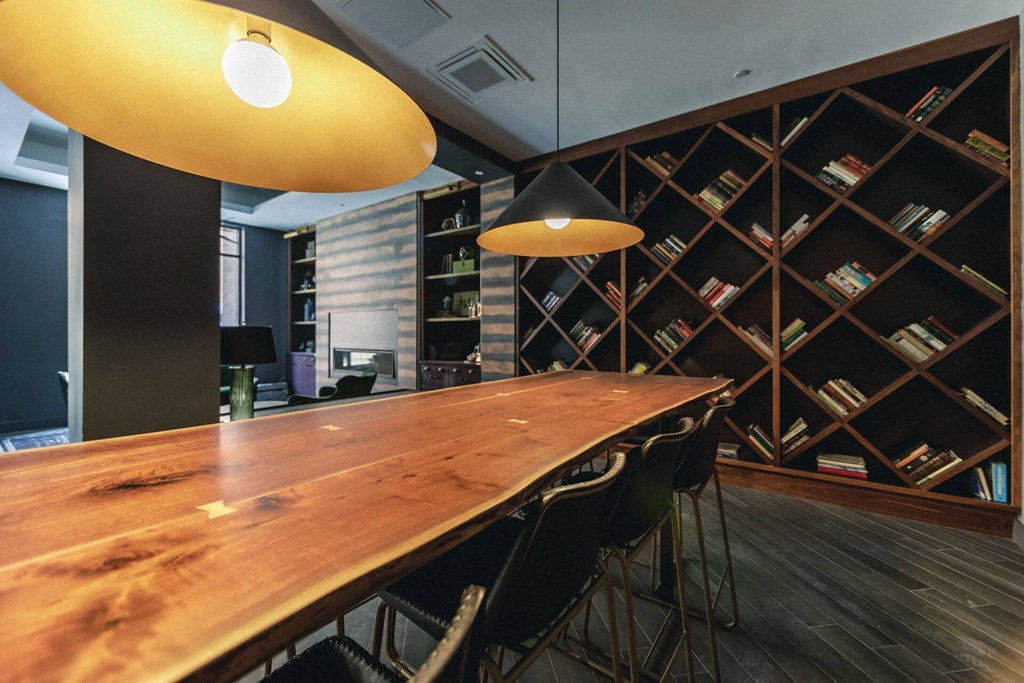 Reading Room With Ample Of Sitting Area at Holmes Beverly, Beverly, Massachusetts