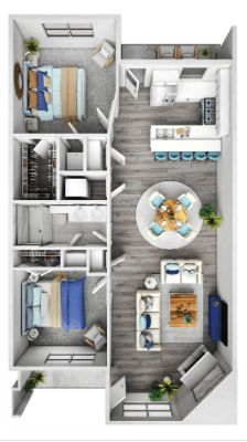 2180 Hawthorn Meadows 1-2 Beds Apartment for Rent - Photo Gallery 17