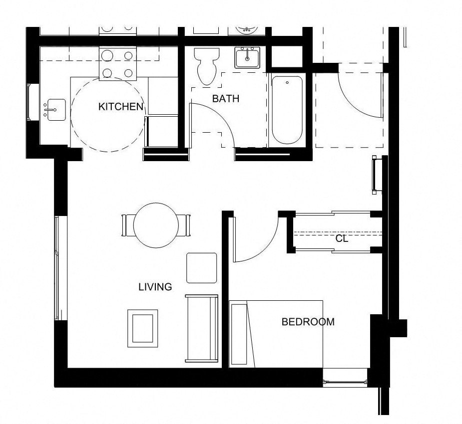 a drawing of a floor plan of a house