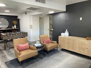 Meet your neighbors in the clubhroom at Valley View Homes in Centralia, WA