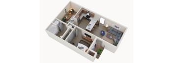 One Bedroom One Bath with Den