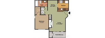 One Bedroom One Bath