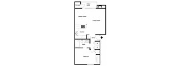 1 Bedroom 1 Bath