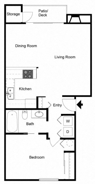 2425 SW Webster St 1-2 Beds Apartment for Rent - Photo Gallery 16