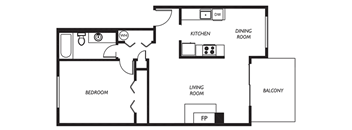 One Bedroom One Bath