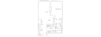 1 Bedroom 1 Bath (E)