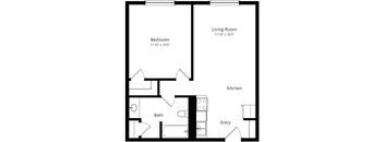 One Bedroom One Bath