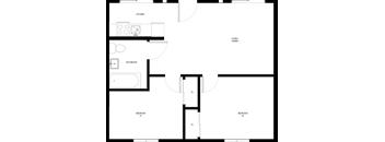 Two Bedroom One Bath_592