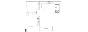 Two Bedroom One Bath W/D