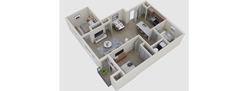 Two Bedroom One Bath