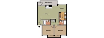 Two Bedroom Two Bath