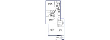 2 Bedroom 2 Bath (B)