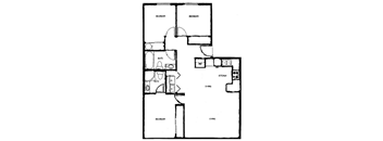 Three Bedroom Two Bath