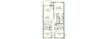 Three Bedroom and Two Bath