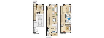 3 Bedroom 2.5 Bath (C1)