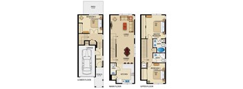 3 Bedroom 2.5 Bath (C2)
