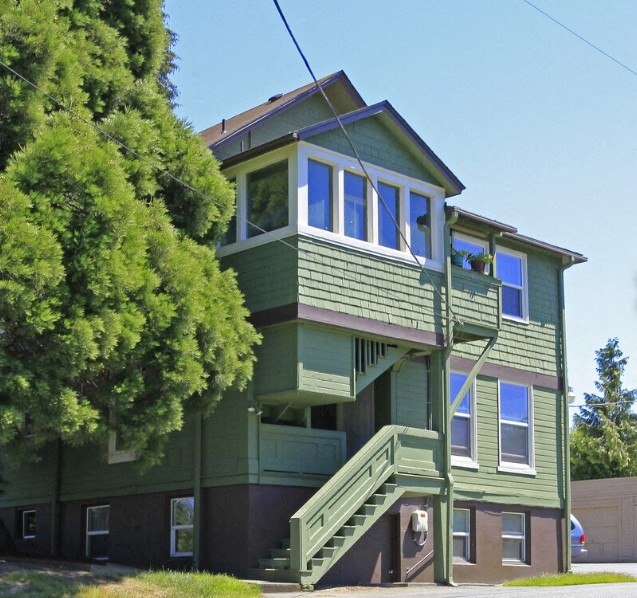 a green house with a