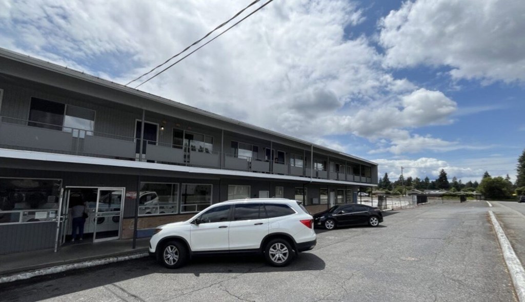 Front of property at Tyee Apartments, 4918 115th St Ct SW, Lakewood, WA 98499.