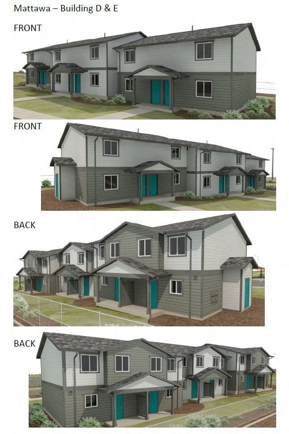 three different pictures of a house with differentiating differences