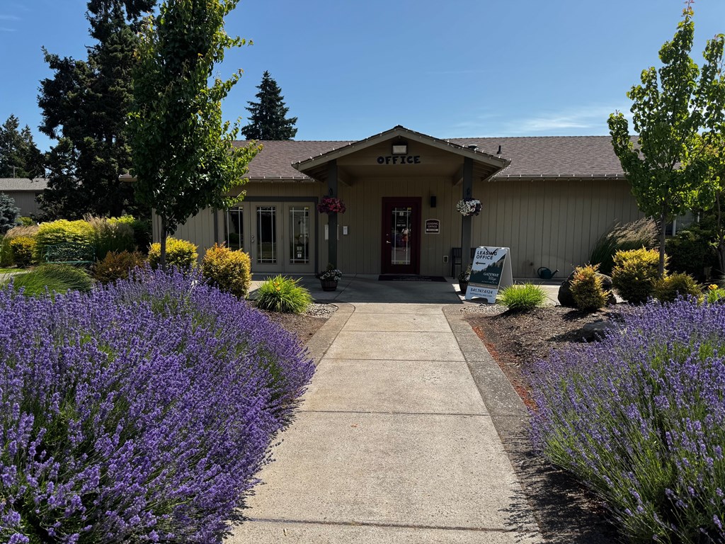 A building with a sign that says "Office" on it.