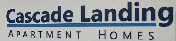 a sign apartment homes with the name of the company