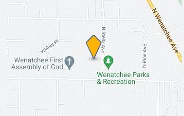 a map of the first assembly of god parking lot and locations