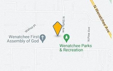 a map of the first assembly of god parking lot and locations