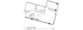 2 Bedroom 1 Bath (No Balcony)