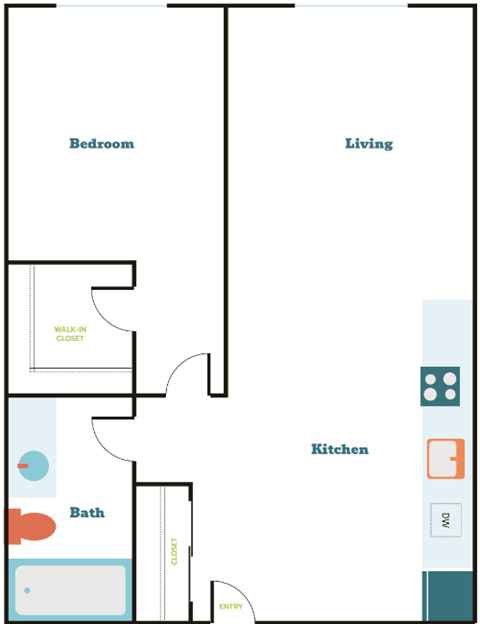 2201 S Grand St Studio-3 Beds Apartment for Rent - Photo Gallery 30