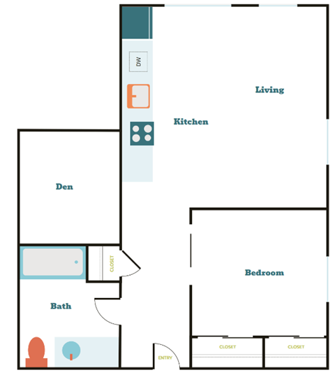 2201 S Grand St Studio-3 Beds Apartment for Rent - Photo Gallery 39