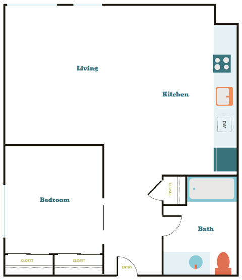 2201 S Grand St Studio-3 Beds Apartment for Rent - Photo Gallery 31