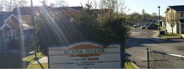 a sign on the side of a street